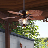 Black Vintage Creative Ceiling Fans