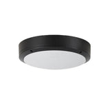 Plafonnier LED rond en aluminium étanche et simple pour extérieur