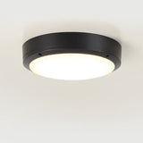 Plafonnier LED rond en aluminium étanche et simple pour extérieur