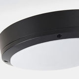 Plafonnier LED rond en aluminium étanche et simple pour extérieur