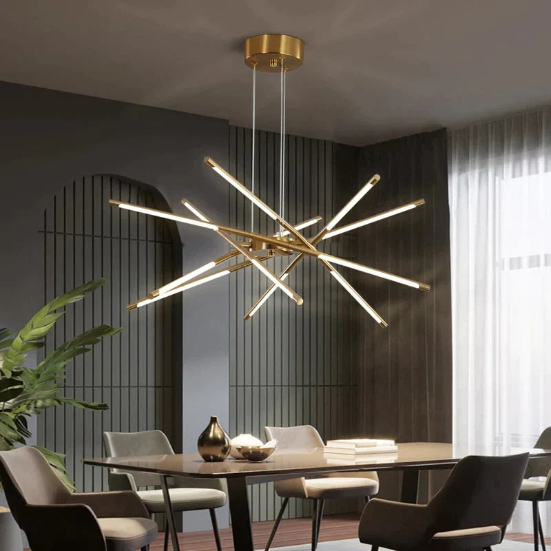 $THUNDER　　黒金$ Spider Chandelier – Misterlamp Toronto