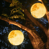 Lampe d'extérieur LED moderne Elif, suspension en métal doré et résine, idéale pour un hall d'entrée ou un extérieur