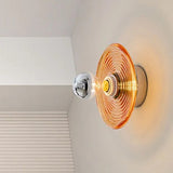 Applique murale LED vintage en verre