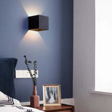 Applique murale LED moderne en aluminium étanche pour usage intérieur et extérieur