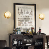 Applique murale nordique minimaliste en marbre