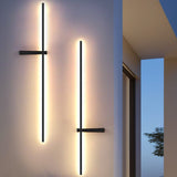 Outdoor Pillar Wall Light
