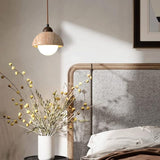 Suspension en marbre naturel