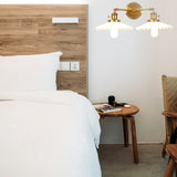 Antique Ceramic Double Head Lamp