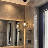 Suspension en verre de lave