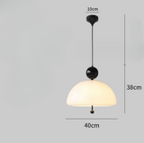 Lampe à suspension rétro médiévale française