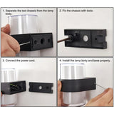 NatureBeam - Applique murale d'extérieur