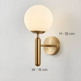 Clair | Applique en verre ouvragé