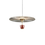 Lampe suspendue moderne à LED en forme de disque