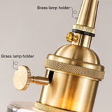 Raysis - Lampe à suspension transparente en cristal de verre