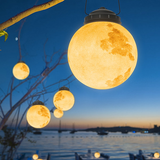 Lampe d'extérieur LED moderne Elif, suspension en métal doré et résine, idéale pour un hall d'entrée ou un extérieur