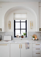 Applique murale allongée en albâtre Melange