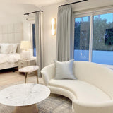 Applique murale allongée en albâtre Melange