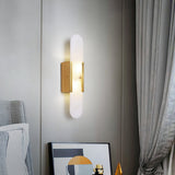 Applique murale allongée en albâtre Melange