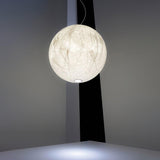 Lampe à suspension en soie Moon