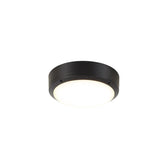 Plafonnier LED rond en aluminium étanche et simple pour extérieur