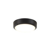 Plafonnier LED rond en aluminium étanche et simple pour extérieur