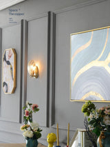 Applique murale coquillage