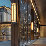 Applique murale d'extérieur carrée