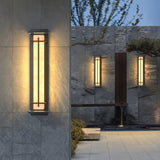 Applique murale d'extérieur carrée