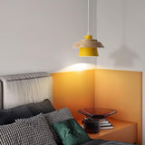 Stone Wood Pendant Lamp