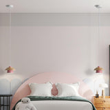 Stone Wood Pendant Lamp