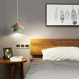 Stone Wood Pendant Lamp