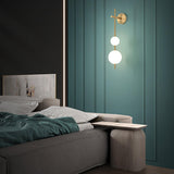 Vertical Globe Wall Lamp