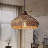 Wicker Rattan Pendant Light