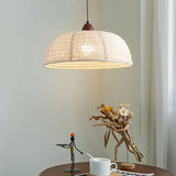 Wood and Fabric Series Pendant Lamp