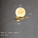 Applique murale moderne et créative en marbre