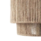 Lampe à corde en chanvre Mizu