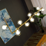 Frosted Flower Chandelier