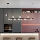 Frosted Flower Chandelier