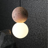 Lampe bol en ciment Origo