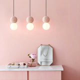 Lampe bol en ciment Origo