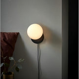 Lampe bol en ciment Origo
