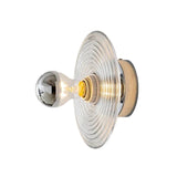 Applique murale LED vintage en verre