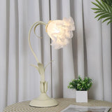 Lampe de table vintage réglable en forme de fleur