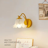 Applique murale rétro française à motif de fleurs de jardin