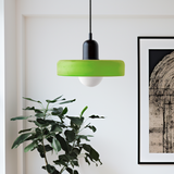 Bauhaus Pendant Light in Colored Glass