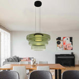 Glass pendant lights in Bauhaus style