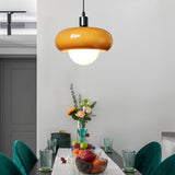 Bauhaus coffee glass pendant light