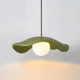 Creative Lotus Leaf Wabi Sabi Dining Room Pendant Light