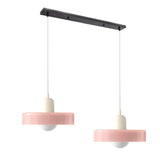 2 Heads Modern Bauhaus Glass Pendant Light