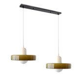 2 Heads Modern Bauhaus Glass Pendant Light